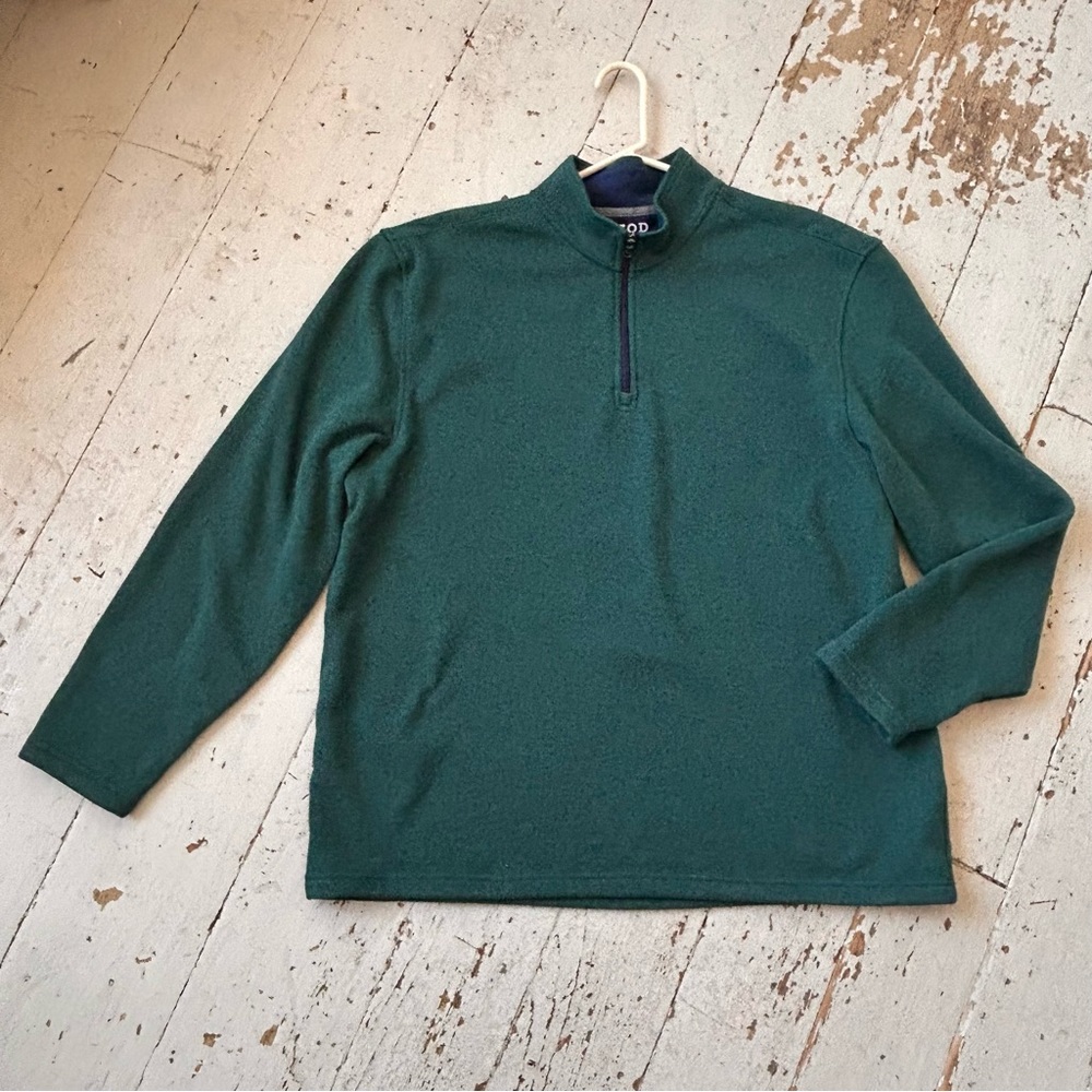 Izod Men's Advantage Performance Quarter Zip Pullover Sweater